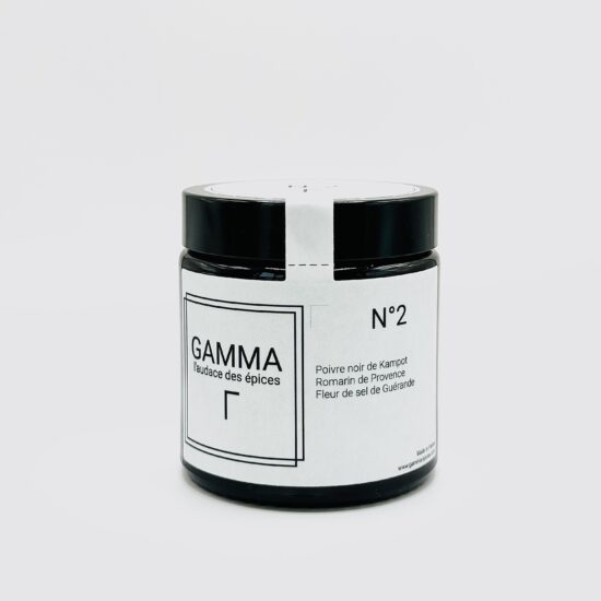 GAMMA N°2 mélanges d'épices poivre romarin fleur de sel