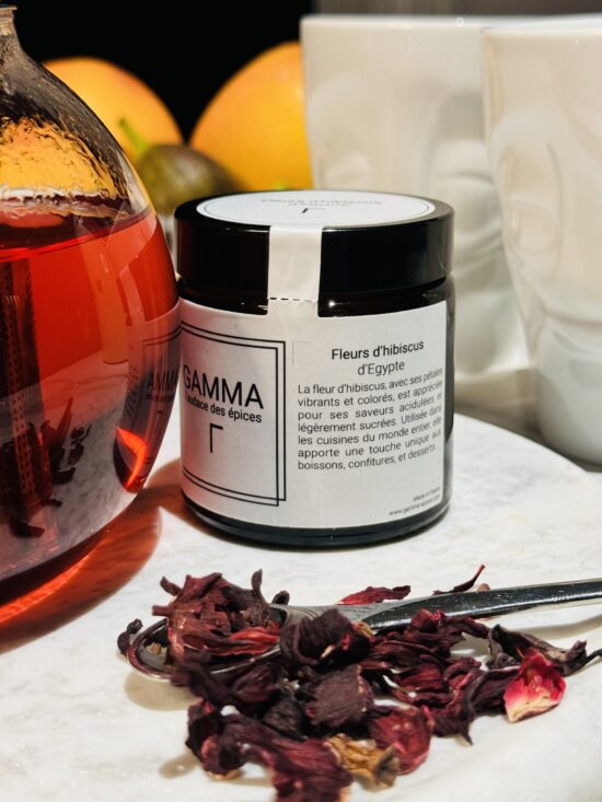 GAMMA épices pures fleur d'hibiscus d'Egypte tisane antioxydant