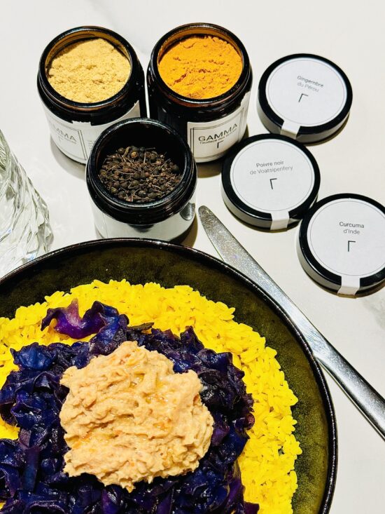 GAMMA épices poivre de Voatsiperifery plat vegan