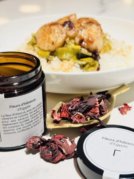 fleur d'hibiscus GAMMA épices plat salé